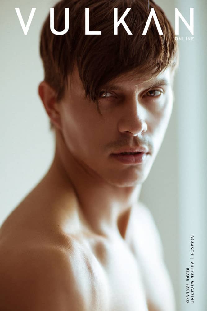Kenny Braasch as the cover model of Vulcan Online Magazine.